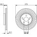 BOSCH Bremsscheibe 0 986 479 767