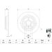 BOSCH Bremsscheibe 0 986 479 B94