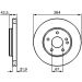 BOSCH Bremsscheibe 0 986 478 301