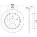 Hella Bremsscheibe 8DD 355 108-611