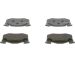 BOSCH Bremsbelagsatz, Scheibenbremse 0 986 460 970