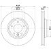 Hella Bremsscheibe PRO 8DD 355 109-781 Hella Bremsscheibe PRO 8DD 355 109-781