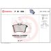 Brembo Bremsbelagsatz, Scheibenbremse PRIME LINE P 61 084 Brembo Bremsbelagsatz, Scheibenbremse PRIME LINE P 61 084