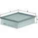 Knecht Luftfilter LX 742/2