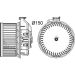 Mahle Innenraumgebläse BEHR Premium Line AB 260 000P