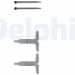 Delphi Zubehörsatz, Scheibenbremsbelag LX0312