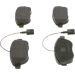 BOSCH Bremsbelagsatz, Scheibenbremse 0 986 494 464