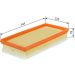 BOSCH F 026 400 172 Luftfilter