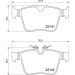 Brembo Bremsbelagsatz, Scheibenbremse PRIME LINE P 36 037