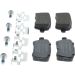 BOSCH Bremsbelagsatz, Scheibenbremse 0 986 494 125 BOSCH Bremsbelagsatz, Scheibenbremse 0 986 494 125