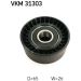 SKF Umlenk-/Führungsrolle, Keilrippenriemen VKM 31303
