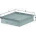 Knecht Luftfilter LX 1049