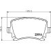 Hella Pagid Bremsbelagsatz, Scheibenbremse 8DB 355 010-601