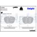 Delphi Bremsbelagsatz, Scheibenbremse LP2090 Delphi Bremsbelagsatz, Scheibenbremse LP2090