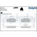 Delphi Bremsbelagsatz, Scheibenbremse LP2479 Delphi Bremsbelagsatz, Scheibenbremse LP2479