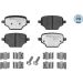Meyle Bremsbelagsatz, Scheibenbremse MEYLE-PD: Advanced performance and design 025 207 6417/PD