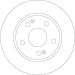 TRW Bremsscheibe DF4443 TRW Bremsscheibe DF4443