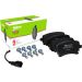 Valeo Bremsbelagsatz, Scheibenbremse EXPERT 302673A Valeo Bremsbelagsatz, Scheibenbremse EXPERT 302673A