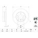 BOSCH Bremsscheibe 0 986 478 561 BOSCH Bremsscheibe 0 986 478 561