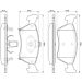 BOSCH Bremsbelagsatz, Scheibenbremse 0 986 424 560 BOSCH Bremsbelagsatz, Scheibenbremse 0 986 424 560