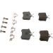BOSCH Bremsbelagsatz, Scheibenbremse 0 986 494 600