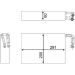 Mahle Verdampfer, Klimaanlage BEHR AE 86 000S