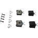 BOSCH Bremsbelagsatz, Scheibenbremse 0 986 494 596 BOSCH Bremsbelagsatz, Scheibenbremse 0 986 494 596