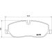 Brembo Bremsbelagsatz, Scheibenbremse PRIME LINE P 44 014 Brembo Bremsbelagsatz, Scheibenbremse PRIME LINE P 44 014
