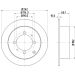 Bremsscheibe 8DD 355 107-331