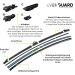 VALEO VSF65+VSF40 EVERGUARD Premium Silikon Set 650+400mm A555S VALEO VSF65+VSF40 EVERGUARD Premium Silikon Set 650+400mm A555S