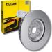 TEXTAR PRO+ 92229805 Bremsscheibe 340mm + Bremsbeläge 2473803 mit integriertem Verschleißwarnkontakt