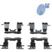 Blue Print Zubehörsatz, Scheibenbremsbelag ADT348606