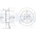 Delphi Bremsscheibe BG3867 Delphi Bremsscheibe BG3867