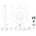 BOSCH Bremsscheibe 0 986 479 185