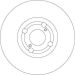 Bremsscheibe DF4317