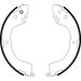 Hella Bremsbackensatz 8DB 355 002-151 Hella Bremsbackensatz 8DB 355 002-151