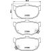Hella Bremsbelagsatz, Scheibenbremse 8DB 355 006-411