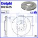 Delphi Bremsscheibe BG3405 Delphi Bremsscheibe BG3405