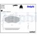 Delphi Bremsbelagsatz, Scheibenbremse LP1095 Delphi Bremsbelagsatz, Scheibenbremse LP1095
