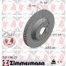Zimmermann Bremsscheibe Coat Z 250.1386.20 Zimmermann Bremsscheibe Coat Z 250.1386.20