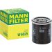 MANN-FILTER W 6025 Ölfilter M20x1.5, mit einem Rücklaufsperrventil, Anschraubfilter