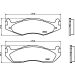 Bremsbelagsatz, Scheibenbremse 8DB 355 006-371 Bremsbelagsatz, Scheibenbremse 8DB 355 006-371