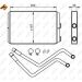 NRF Wärmetauscher, Innenraumheizung mit Rohr EASY FIT 54211 NRF Wärmetauscher, Innenraumheizung mit Rohr EASY FIT 54211