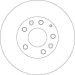 TRW Bremsscheibe DF4386