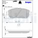 Delphi Bremsbelagsatz, Scheibenbremse LP2132 Delphi Bremsbelagsatz, Scheibenbremse LP2132