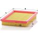MANN-FILTER C 2329 Luftfilter MANN-FILTER C 2329 Luftfilter