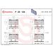 Brembo Bremsbelagsatz, Scheibenbremse PRIME LINE P 23 134