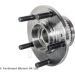 Blue Print Radlagersatz ADG08362