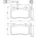 BOSCH Bremsbelagsatz, Scheibenbremse 0 986 494 367
