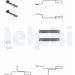 Delphi Zubehörsatz, Scheibenbremsbelag LX0168 Delphi Zubehörsatz, Scheibenbremsbelag LX0168